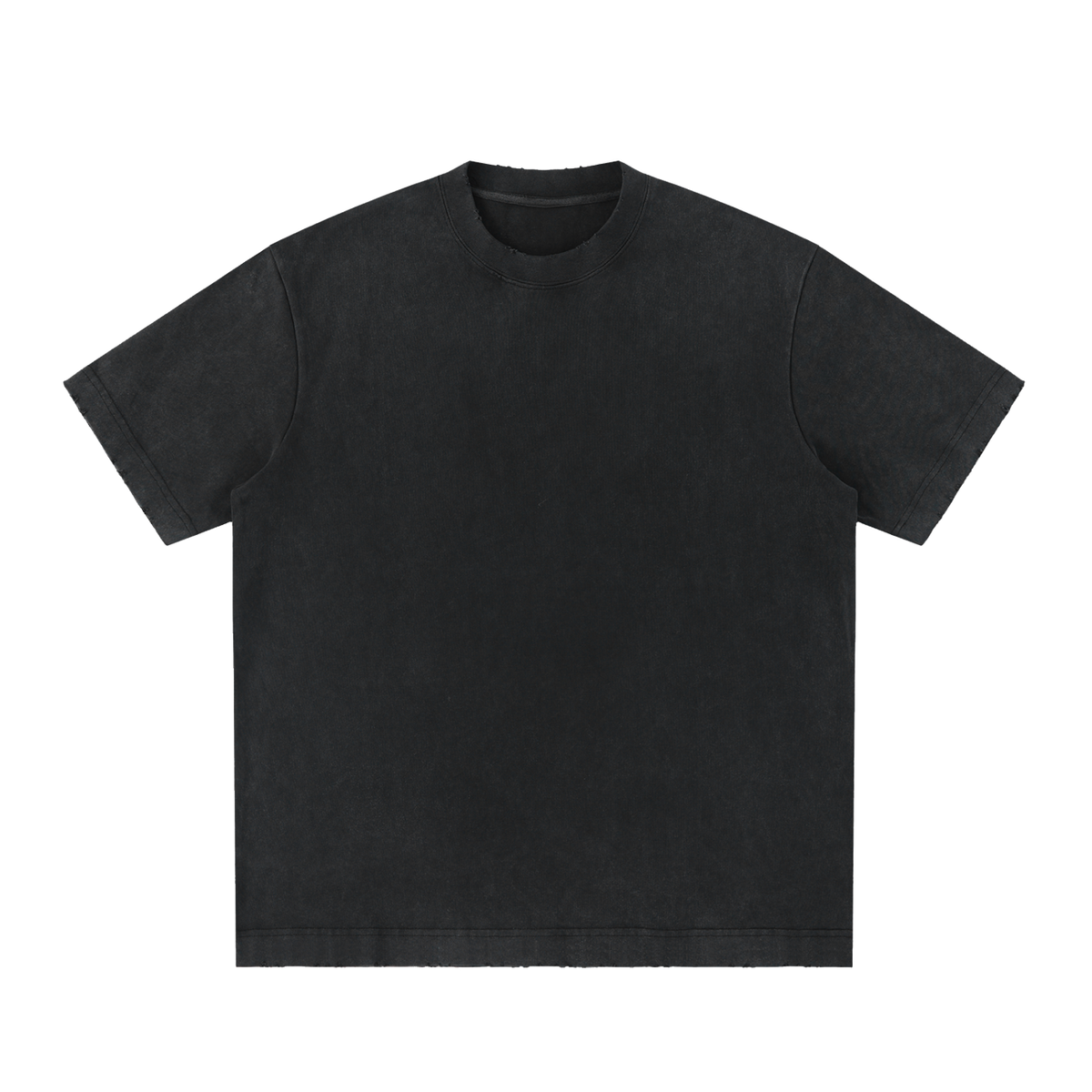 Heavyweight Vintage Washed Frayed T-Shirt
